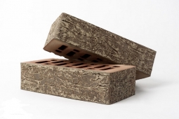 Кирпич лицевой керамический Альберо Бронза пустотелый одинарный