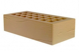 Кирпич лицевой керамический «Медовый» «Дерево» пустотелый одинарный