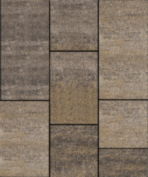 Тротуарная плитка Поревит Трио Доломит, 60 мм