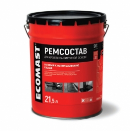 Ремонтный состав Ecomast, металлическое ведро 5 л