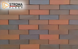 Кирпич лицевой керамический «Flash Bordo» пустотелый Евро 0.7НФ