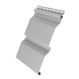 Сайдинг Grand Line Сибирский брус Серый