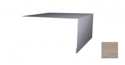 Планка откосная простая Первая Кровельная 50х150 (декоративно-полимерное покрытие) 3м светлый орех