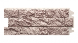 Фасадная панель Docke Fels Перламутровый 1052х425 мм