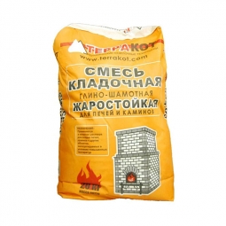 Кладочная смесь Терракот печная шамотная, 20 кг