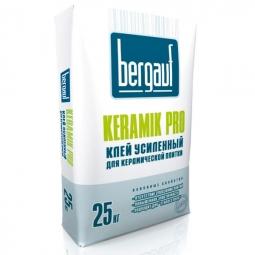 Клей Bergauf Keramik Pro усиленный для керамической плитки 25 кг