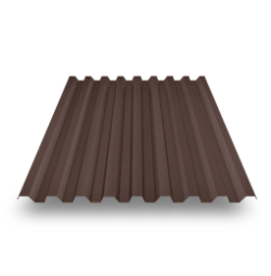 Профнастил С-21 Vimatt двухсторонний RAL 8017 шоколад 0,5 мм