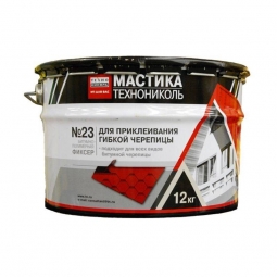 Мастика Технониколь Фиксер для гибкой черепицы №23 12кг