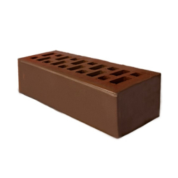 Кирпич лицевой керамический «Шоколад» пустотелый Евро 0.7 НФ