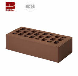 Кирпич лицевой керамический «Темный Шоколад» пустотелый одинарный