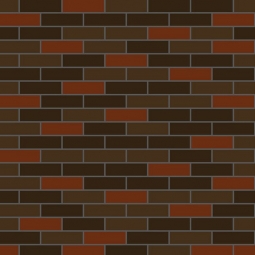 Кирпич лицевой керамический «Бавария 2» «Амстердам, Лондон, Брюгге» пустотелый одинарный