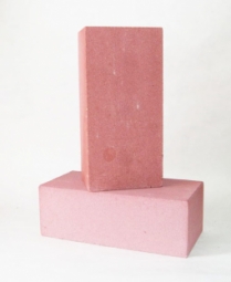 Кирпич лицевой силикатный Красный полнотелый одинарный