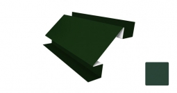 Угол внутренний сложный Первая Кровельная 65х18х30 (полиэстер) 2м зеленый