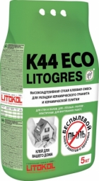 Клей Litokol Litogres K44 Eco для плитки, керамогранита, 5кг