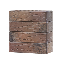 Кирпич лицевой керамический «Селигер» «Рустикатор» пустотелый одинарный
