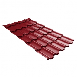 Металлочерепица Kvinta Plus 3D Рубин RAL 3003