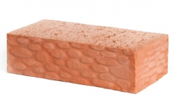 Кирпич рядовой керамический Красный «Рыбки» полнотелый одинарный М125