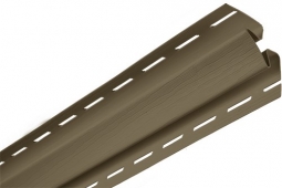 Планка Внутренний угол Альта-Профиль Орех темный 3.05м