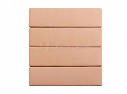 Кирпич лицевой керамический «Персик» пустотелый Евро одинарный