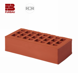 Кирпич лицевой керамический «Красный» пустотелый одинарный