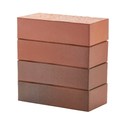 Кирпич лицевой керамический «Красный» «Флеш» полнотелый одинарный