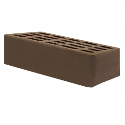 Кирпич лицевой керамический «Шоколад» пустотелый одинарный