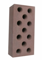 Кирпич лицевой силикатный Коричневый Гранд