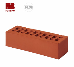Кирпич лицевой керамический «Красный» пустотелый 0,7НФ