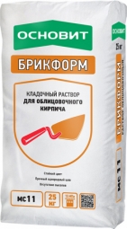 Кладочный раствор Основит БРИКФОРМ Т-111 (МС11) супербелый 25 кг