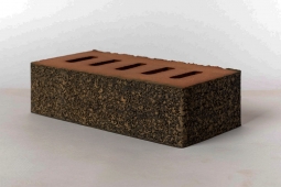 Кирпич лицевой керамический Латерра Темно-серый полнотелый одинарный