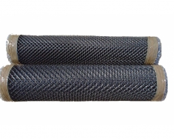 Сетка рабица d=2.5 мм, ячейка 50x50 мм, 2,0х10,0 м черная