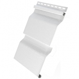 Сайдинг Grand Line Сибирский брус Белый