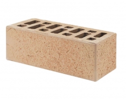 Кирпич лицевой керамический Эмират «Светлый» пустотелый утолщенный