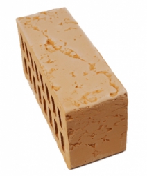 Кирпич лицевой керамический Светло-жёлто-бежевый Солома