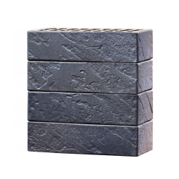 Кирпич лицевой керамический «Байкал Сумрак» «Рустикатор» пустотелый одинарный