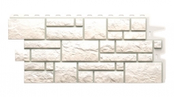 Фасадная панель Docke Burg Белый 946х445 мм