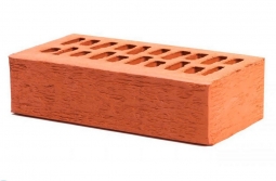 Кирпич лицевой керамический Красный «Москва Терра» пустотелый одинарный