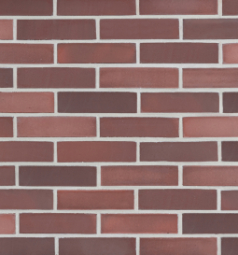 Кирпич лицевой клинкерный «Бордовый» пустотелый Евро 0.5НФ
