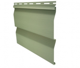 Сайдинг Ю-Пласт Корабельный брус Classic зеленый