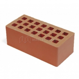 Кирпич лицевой керамический «Абрикос» Евро пустотелый утолщенный