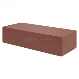 Кирпич лицевой силикатный «Шоколад» полнотелый одинарный