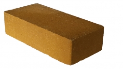 Кирпич лицевой силикатный Желтый полнотелый одинарный 1/2