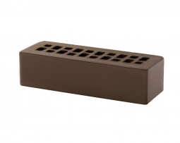 Кирпич лицевой керамический «Шоколад» пустотелый Евро 0.96НФ