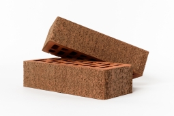 Кирпич лицевой керамический Латерра Коричневый пустотелый одинарный