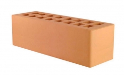 Кирпич лицевой керамический «Персиковый» пустотелый Евро 0.96НФ