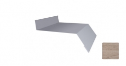 Отлив оконный Первая Кровельная 250 (декоративно-полимерное покрытие) 2м светлый орех