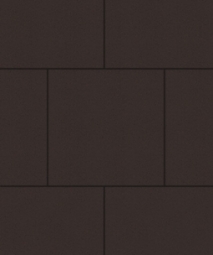 Тротуарная плитка Поревит Квадрат Коричневый 60 мм 500х500