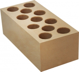 Кирпич лицевой силикатный Кремовый пустотелый одинарный