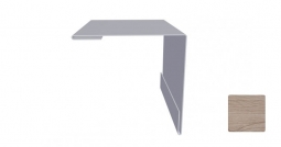 Угол наружный Первая Кровельная 50х50 (декоративно-полимерное покрытие) 3м светлый орех