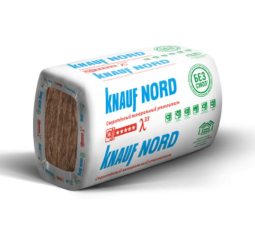 Минераловатный утеплитель Knauf Nord TS 033 Аквастатик 1250х600х50 /12 шт, 9м2